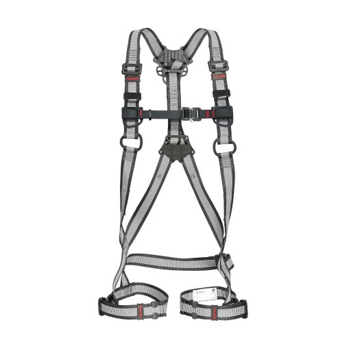 ∀タジマ/TAJIMA 【AZAL-LWH】ライン白 Lサイズ ハーネスZA 軽量アルミ製バックル 水平腿ベルト (4975364261274)