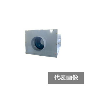 旭電業【TFM-15GLL】斜流送風機 アサヒチューブラーファン 消音ボックス席付天吊用直動形 TFM-LL型 受注約1週〔FF〕 DIY・工具-その他-花・ガーデン・DIY