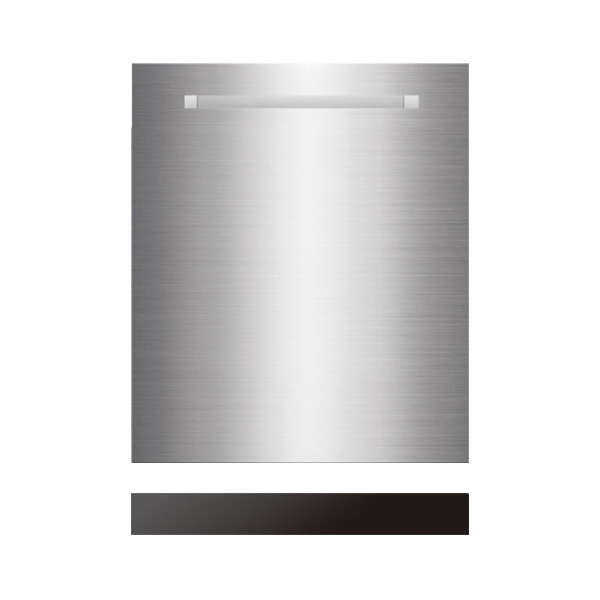 「本体と同時購入必須商品」●u.ボッシュ/BOSCH 部材【SMV4ZDX016用ステンレス面材+黒ポリ巾木セット】専用ドア面材 ビルトイン食器洗い乾燥機用|あいあいショップさくら