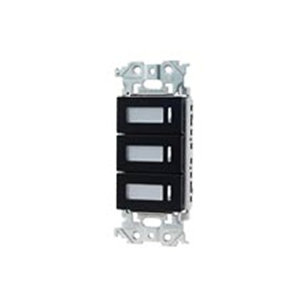 パナソニック 配線器具【WRT5543B】マットブラック アドバンス形 フル2線式リモコン スイッチ(3コ用) 光アドレス設定式|あいあいショップさくら