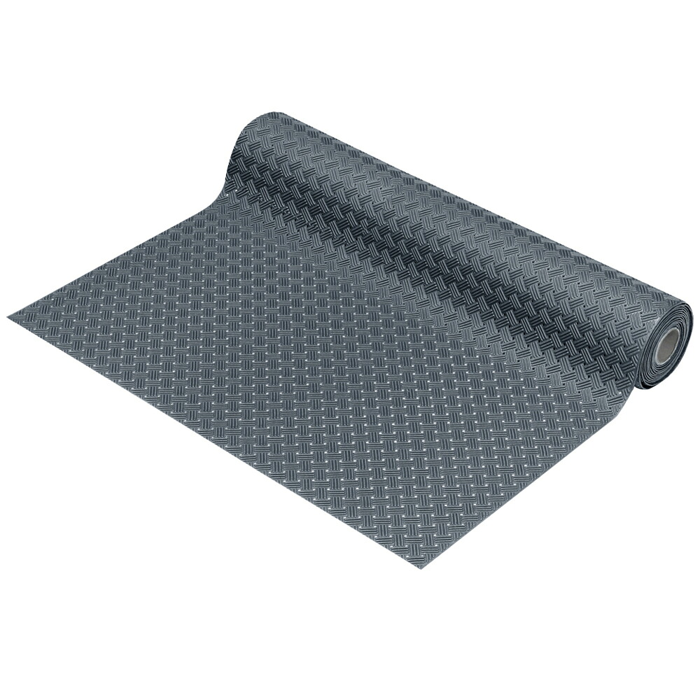 ▲●u.ミヅシマ工業 【411-1230】ダイヤマットグリッド グレー 920mm×10m