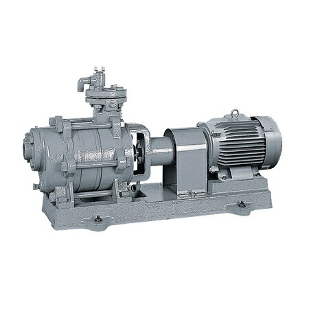 ●川本揚水機【KS406X2ME3.7】60サイクル KS形 自吸タービン揚水機 2極 三相200V 3.7kＷ〔GA〕
