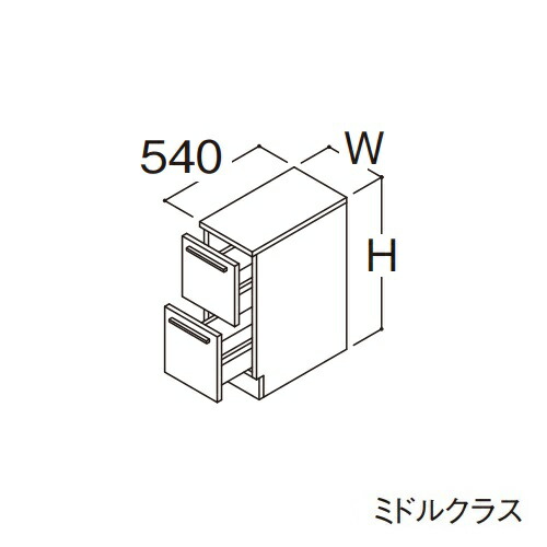 ●TOTO 【LBFB030BKG1】立ち会い場収納家具 真っただ中社会階級 オクターブ カウンタ高さ800粍 間口300粍 受注約1週〔GA〕