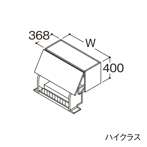 ●TOTO 【LWFS090AUG1】クイック昇降ウォールキャビネット ハイクラス オクターブLite 間口900mm 受注約1週〔GA〕