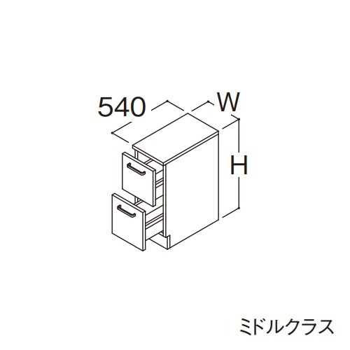 ●TOTO 【LBFS030BKG1】立ち会い場収納家具 真っただ中社会階級 オクターブLite 1枚扉 カウンタ高さ800粍 間口300粍 受注約1週〔GA〕