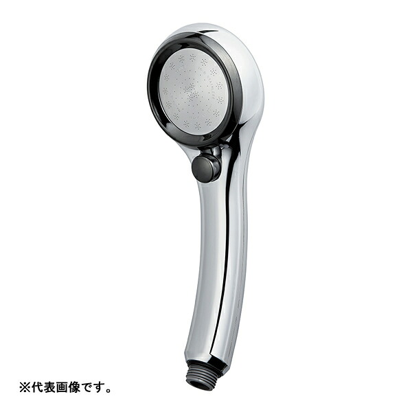 三栄水栓/SANEI 【PS3136-81XA-CDP】FBシャワーヘッド(レイニーメタリック) ウルトラファインバブル発生装置内蔵〔▽〕