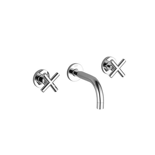 リラインス 【36707892-00(160mm)+3570097090(埋込部)】壁埋込型2バルブ洗面用混合栓 ドンブラハ TARA.(タラリファイン) 受注約2ヶ月〔FD〕