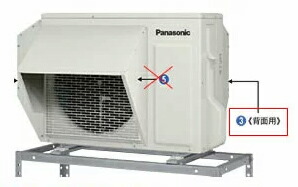 楽天市場】○パナソニック エアコン 防雪部材【AD-RXSG-KB2