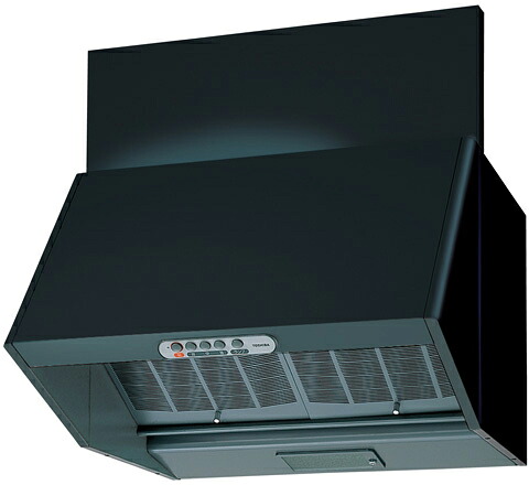 ◆在庫有り！東芝(日本キヤリア) レンジフードファン【VFR-63LJB(K)】ブラック 深形三分割構造シロッコファンタイプ 基本タイプ 接続ダクトφ150mm 60cm巾 (旧品番 VFR-63VJB(K))