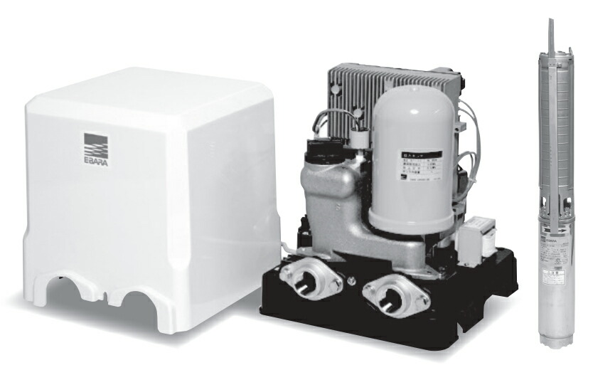 楽天市場】○エバラ/荏原 【25HPBH56.75A】深井戸水中ポンプユニット