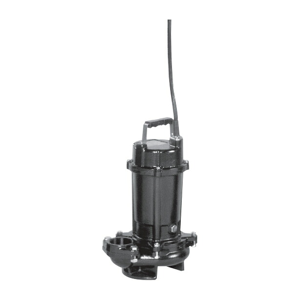 ●エバラ/荏原【80DVS57.5】雑水抜き用セミボルテックス水中揚水機 DVS型 非自動小銃型 三相 50サイクル〔GA〕