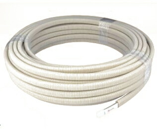 ▲オンダ製造所【PEX10CT-D-25F】脂管 カポリツインW ダ円サヤ管入 25m〔集積回路〕