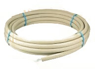 ▲オンダ製作所【PEX10CT-PU10-25F】樹脂管 カポリツインW 耐候性被膜付 10mm被膜付 サイズ10A×2 長さ25m〔IC〕