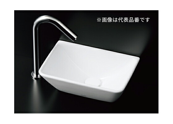 ●TOTO セット品番【L724+TLC11C2】カウンター式手洗器 ベッセル式 立水栓 壁排水金具(Pトラップ)