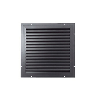 ▲●u.神栄ホームクリエイト【SAG-3】風通し口部分品 暗室用ガラリ 2枚1組 軽銀 黒 受注生み出すこと