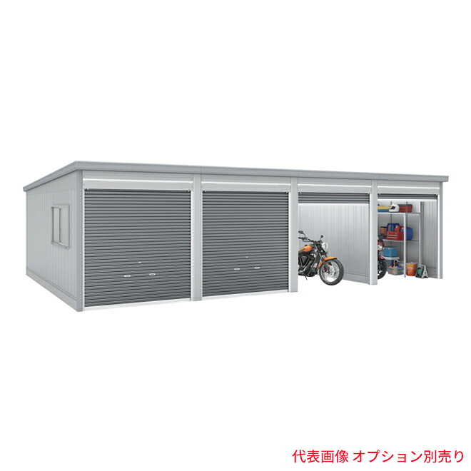 「追加棟のみの購入は不可」 ●u.イナバ物置/稲葉製作所 ガレージ【GRN-2652HL】UG アーバンGM GRN ガレーディア 一般型 高基礎 追加棟 注2週