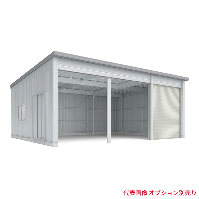 ●u.イナバ物置/稲葉製作所 倉庫【SGN-366GPN-3】SGN イナバ倉庫 一般型 布基礎 高基礎仕様 3棟タイプ 注2週