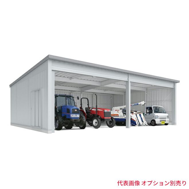 ●u.イナバ物置/稲葉製作所 倉庫【SGN-376GPN-4】SGN イナバ倉庫 一般型 布基礎 4棟タイプ 注2週