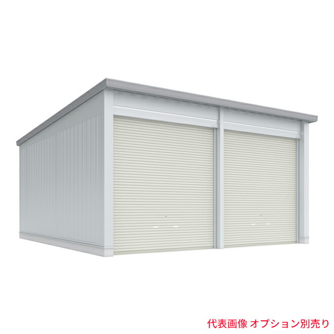千葉県千葉市のイナバ倉庫・ガレージ施工例(バイク保管庫 一般型 土間タイプ 2210×3470×2075 スタンダード  FXN-2234S:66263561-1)