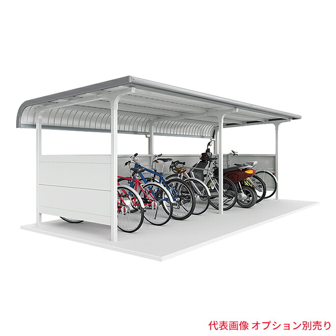 ●u.イナバ物置/稲葉製作所【BM-24L-2】BM 自転車置場 一般型 2連棟 12台収納 注2週
