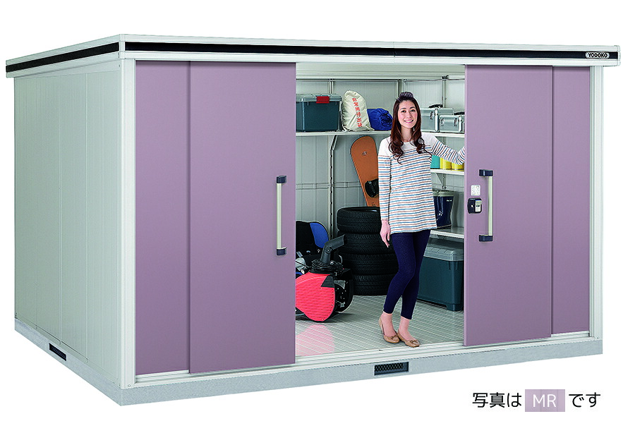 ●u.ヨド屋根裏部屋/ヨドコウ【LMD-3629 EG】常緑植物 エルモ 中・大型屋根裏部屋 押し並べて型 五分五分戸 標準尺度高印字機 受注約2週