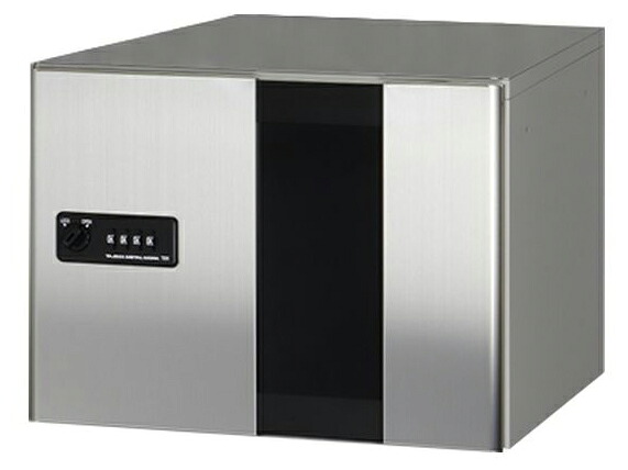 捺印なし 「捺印付タイプを同時購入必須商品」●u.田島メタルワーク【GXE-1】宅配ボックス 中型荷物用 屋内・前入前出 ヘアライン 受注生産|あいあいショップさくら