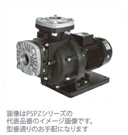 ●三相電機 揚水機【50PSPZ-22033B-E3】60サイクル 中型 自吸式ヒューガルポンプ(脂製・塩水用) 高能率原動機積み上げる〔FF〕