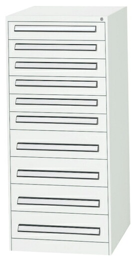 ●u.ヤマキン/山金工業【PA-1310W】保管庫 ツールキャビネット 軽中量タイプ(PA型) 10段 完成品