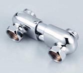 KVK 部材【Z458L】逆配管ソケット 取付ピッチ105.5～120.5mm〔GB〕