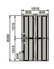 楽天市場】ゴムチップ床暖房パネル 配達地域限定 北海道・東北・関東