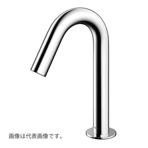 TOTO 【TLE26SSAA】(TLE01714JA+TLE26006J)台付自動小銃水栓(灯し火温水腕っ扱き) コンテンポラリタイプ 湯ぽっと(REW-B用)専用自動小銃水栓〔HC〕