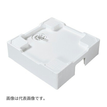 ●u.テクノテック【TPR640-W3-F1】床上配管対応防水パン 排水管用開口あり 専用排水トラップ・専用フレキ付 ニューホワイト画像