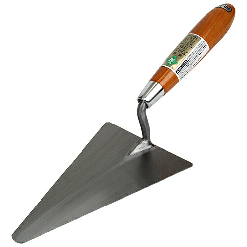 楽天市場】∀藤原産業 【緑長 ブロック鏝 油焼 195#2 195#2】ブロック