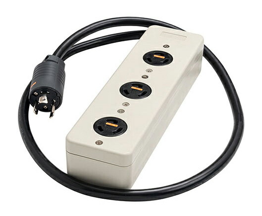 Я明工社 【MR7699W8TL3】接地引掛マルチタップ 3個口 L6-20 定格20A 250V 10,457円