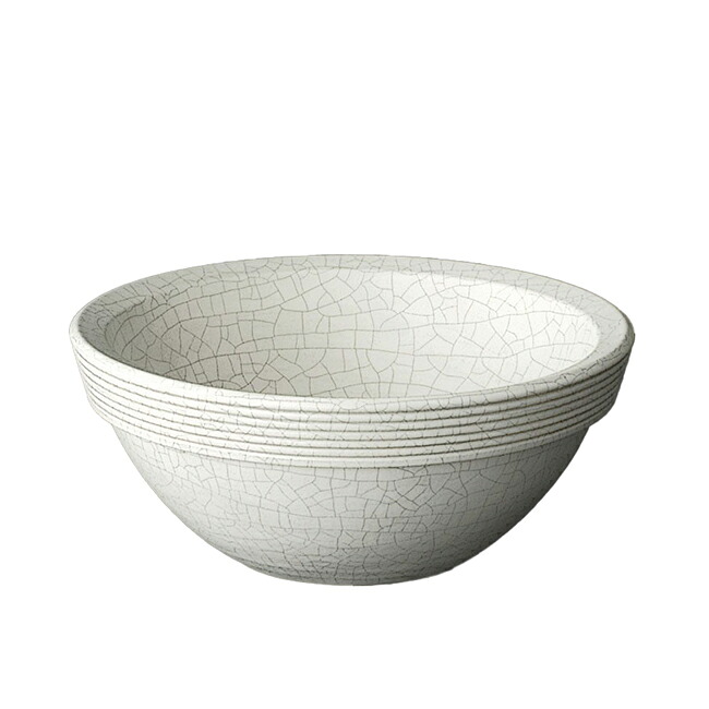 INAX/LIXIL 【L-SR-22/XW1】手洗器 本体のみ 創の美 信楽/壷新 φ240 貫入白釉〔DA〕｜あいあいショップさくら