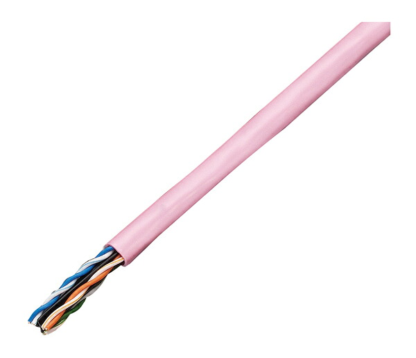 Яジャッピー/JAPPY 【TPCC6 0.5mm×4P ピンク JP (300m)】LANケーブル TPCC Cat.6