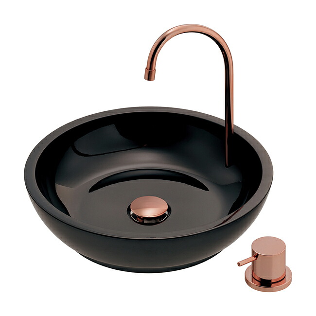 ●カクダイ 【239-013-BR】吐水ユニットつき手洗器 カッパーブラウン〔GB〕 26,842円