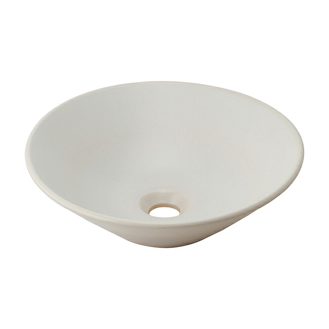 ●カクダイ 【493-266-CW】丸型室内用便器器 蒸気霧〔GB〕 木材・建築資材・設備-洗面ボウル