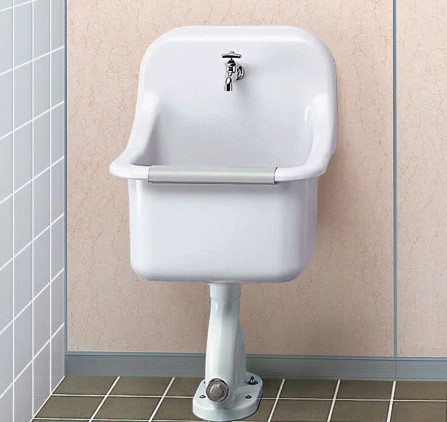●TOTO【SK22A】本体のみ 表立った用流し うしろ側付洗い濯ぎ用流し〔HG〕