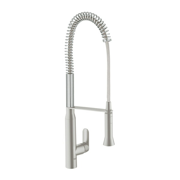 グローエ 水栓金具【JP301202】K7 シングルレバーキッチン混合栓(スーパースチール) 受注生産〔EI〕 90,867円