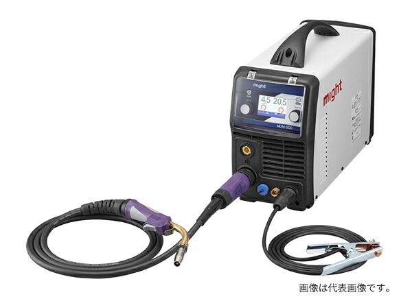 ●∂マイト工業 溶接機【MDM-200S10】半自動溶接機 MDM-200 (1.0mmワイヤー仕様)