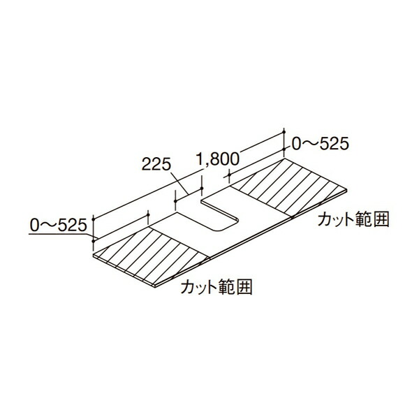 ●INAX/LIXIL カスタム バニティ【CST-580NS(1800)CVA】下棚 オーバーボウル用 両側壁用 受注約3週〔GA〕