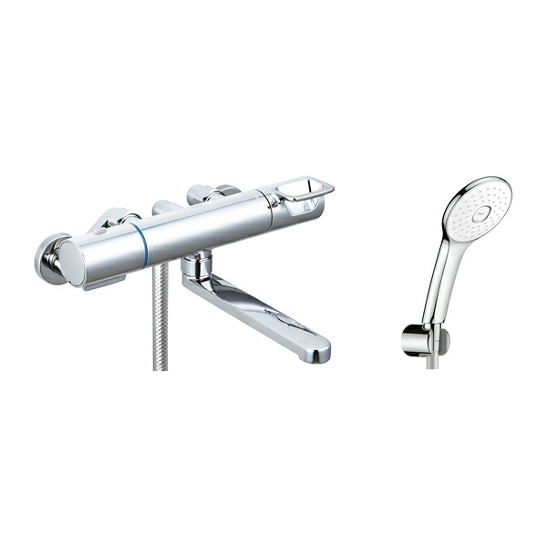 INAX/LIXIL 【BF-KA145TNSLA】サーモスタット付シャワー二階建てバス水栓 風呂桶・洗い場兼用 クロマーレS エコアクア Plus(めっき遣りかた) 冷ややかさ地遣りかた〔IE〕