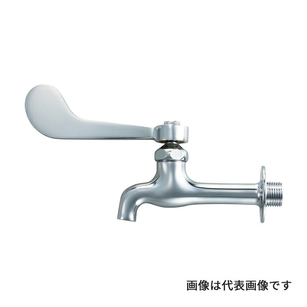 πINAX/LIXIL 【LF-7KEZ-19-U】レバー式送り座付胴長横水栓 呼び径20mm 一般地・寒冷地共用〔IE〕