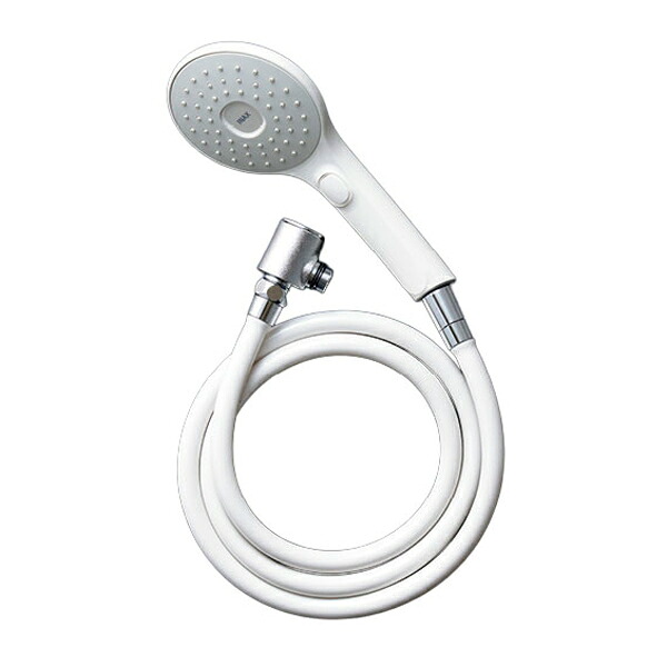 INAX/LIXIL 【BF-SJ7MBE(1.6)-AT】シャワーホースセット エコアクアPlusスイッチ付 樹脂製ホース：1.6m〔EJ〕
