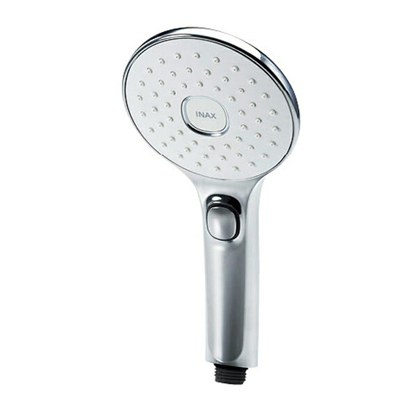 INAX/LIXIL 【BF-SL7M/FW1】シャワーヘッド エコアクアPlusスイッチ付(めっき仕様)接続ねじ：G1/2〔EJ〕
