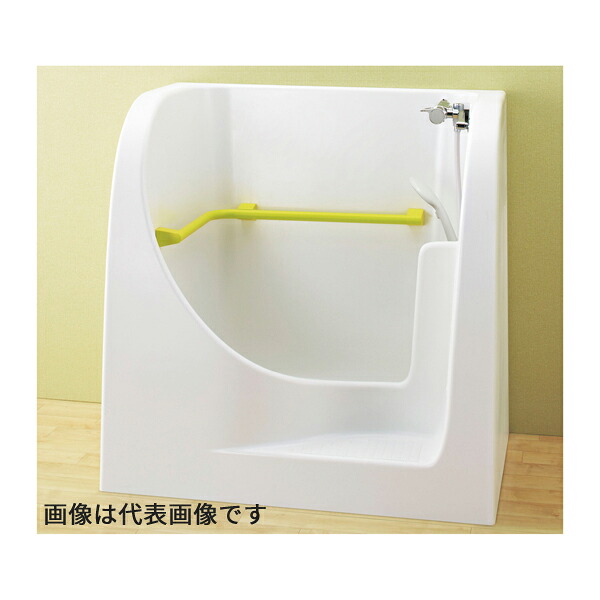 ●INAX/LIXIL 【PF-1175YN(3)-K4/FW1-W】本体白いこと/手摺り白いこと 赤ちゃん用シャワー食パン 冷ややかさ地遣りくち〔FA〕