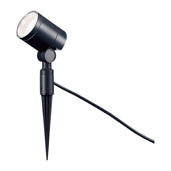 βパナソニック 照明器具【LGW40200】スポットライト(スパイクタイプ) LEDフラットランプ 本体 電源プラグなし オフブラック ランプ別売 {E}
