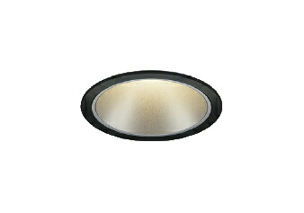βコイズミ 照明【AD58299】ダウンライト ブラック M形 100-242V対応電源一体型 埋込穴Φ100 2500lmクラス 電球色 非調光｜あいあいショップさくら