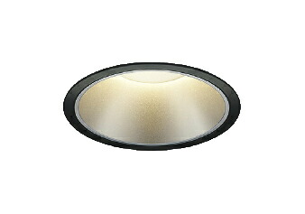 βコイズミ 照明【AD58377】ダウンライト ブラック M形 100-242V対応電源一体型 埋込穴Φ125 2500lmクラス 電球色 非調光｜あいあいショップさくら